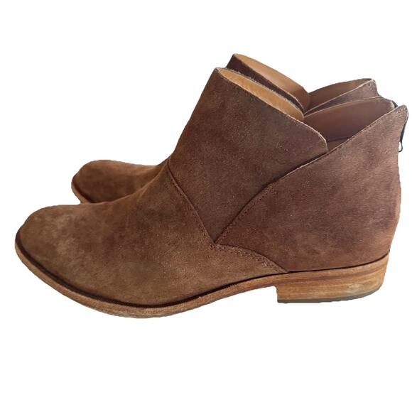 Kork-Ease Ryder Ankle Boots BOHO Brown Sz 8 M Summer Chic - Picture 3 of 6